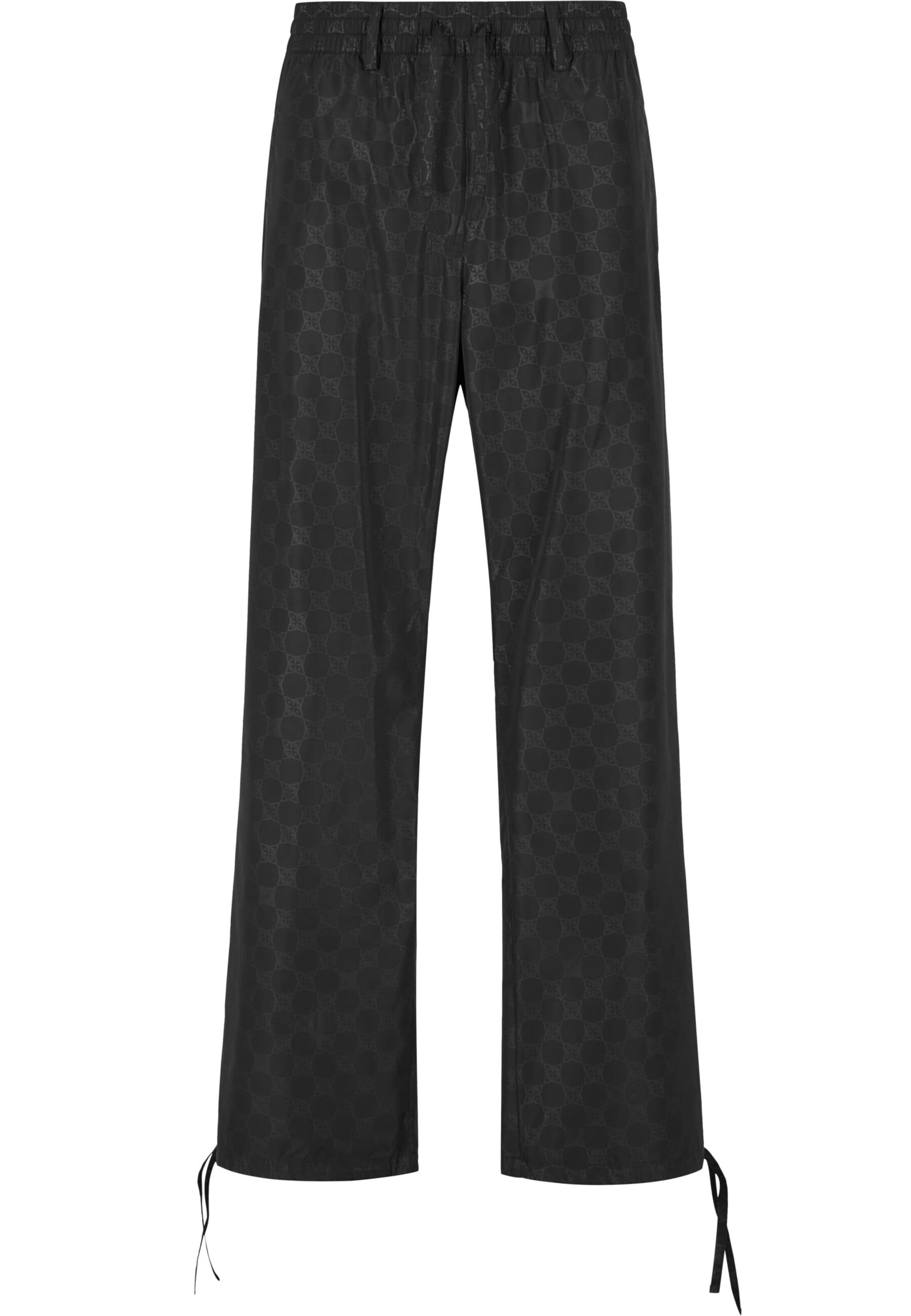 Pequs Regular Broek in Zwart: voorkant