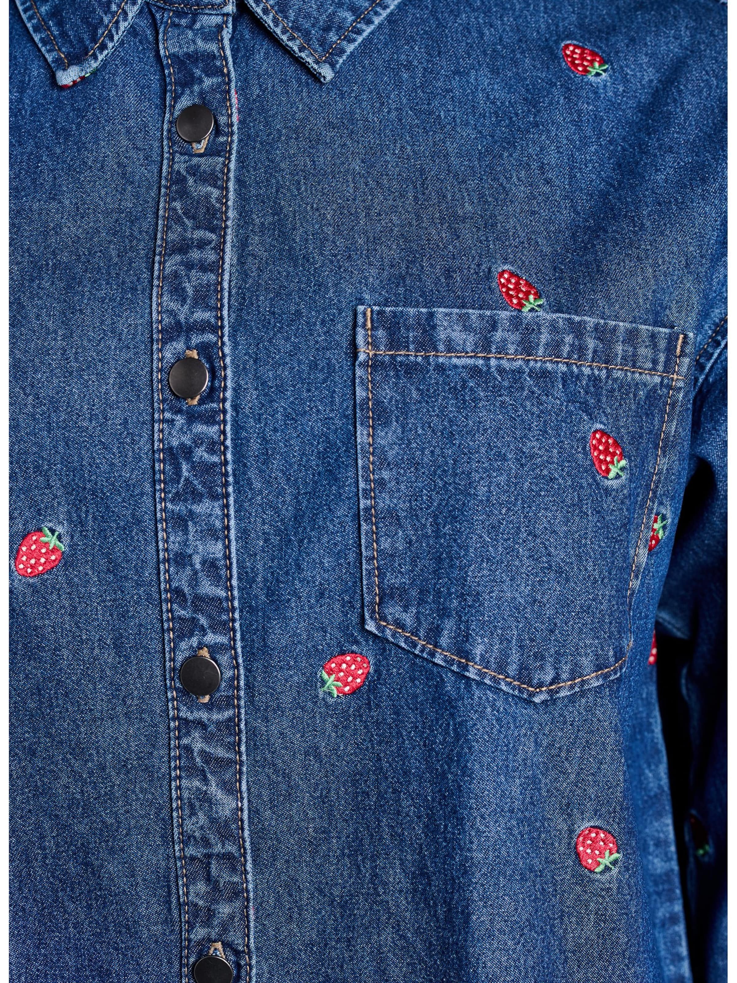 Zizzi Μπλούζα 'Jeva' σε μπλε