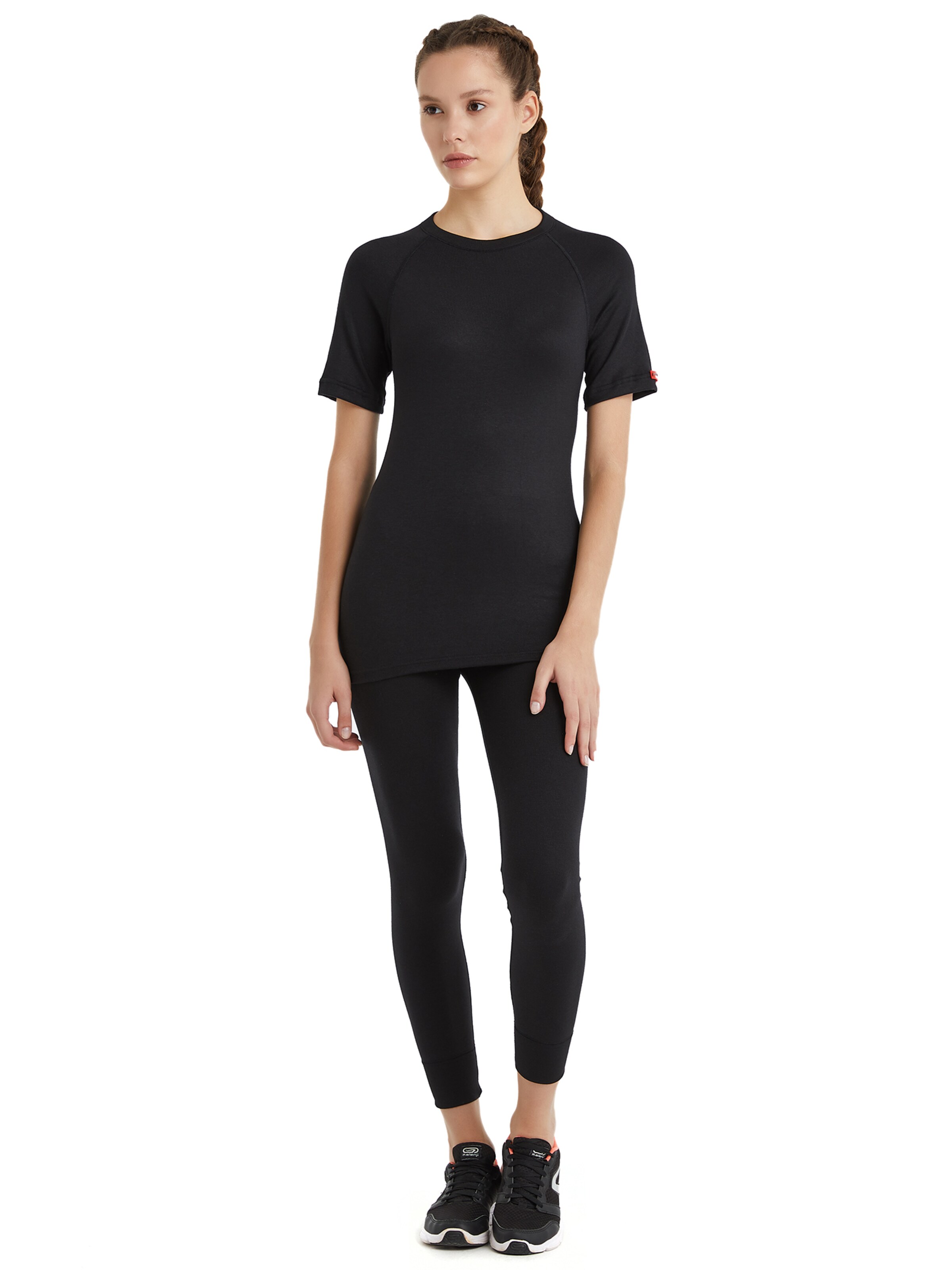 Blackspade Thermo-Unterhemd ' T-Shirt ' in Schwarz: Vorderseite