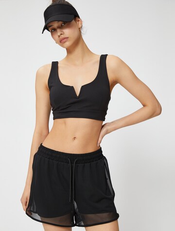 Koton Loosefit Shorts in Schwarz