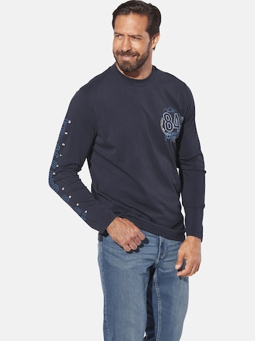 Jan Vanderstorm Shirt 'Norgard' in Blue: front