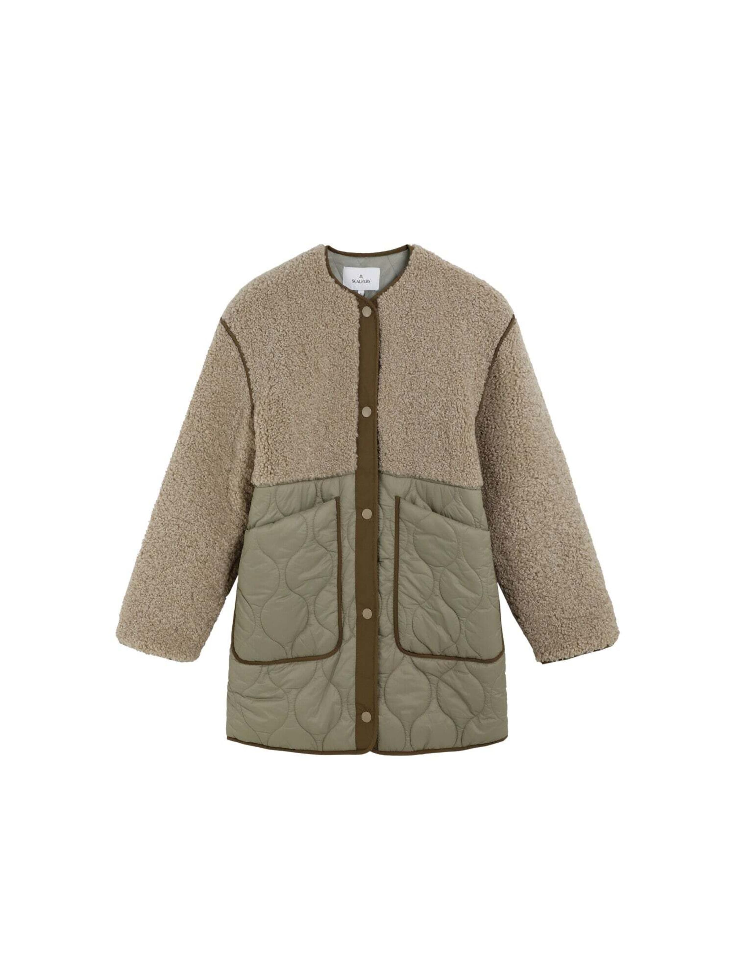 Scalpers Übergangsjacke in Grün: Vorderseite