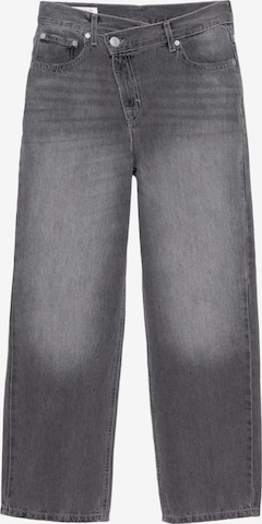 Pull&BearLoosefit Traperice - siva boja: prednji dio