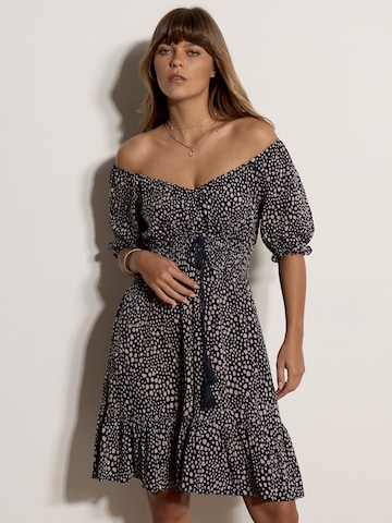 Apricot Dress ' ' in Blue: front