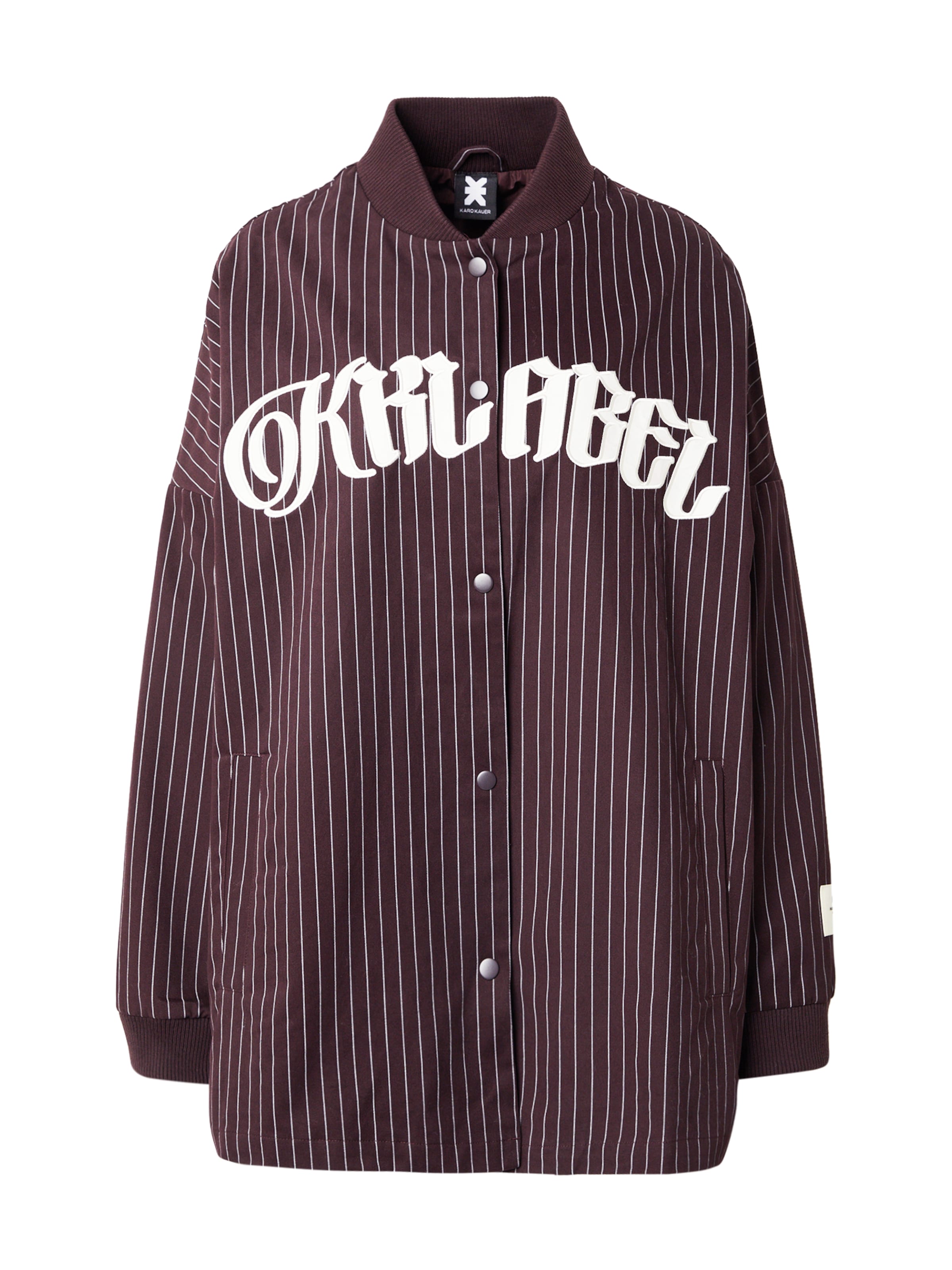 Karo Kauer Kurtka przejściowa w kolorze fioletowy: przód