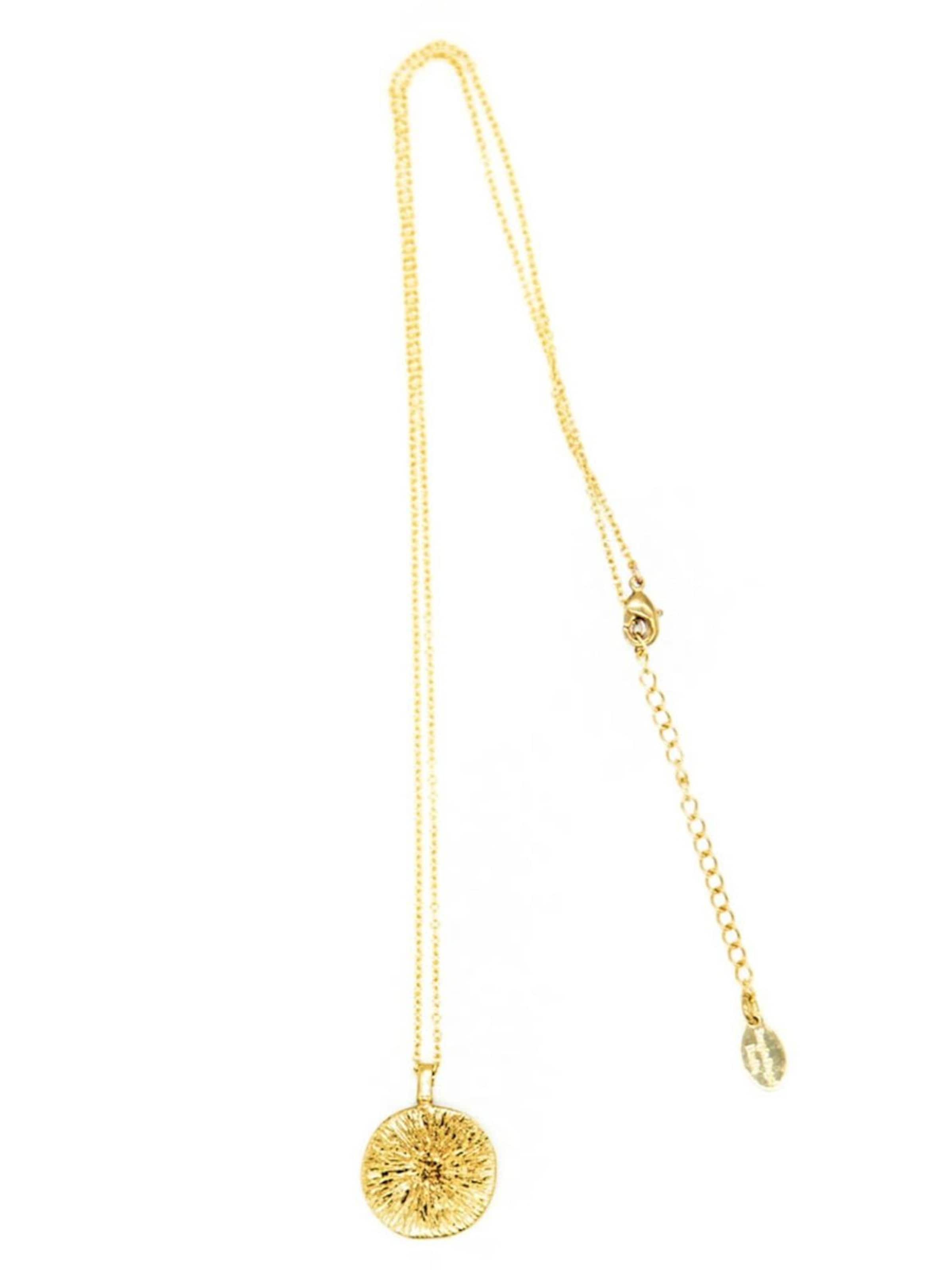 Sergio Engel Kette 'Shine 02' in Gold: Vorderseite