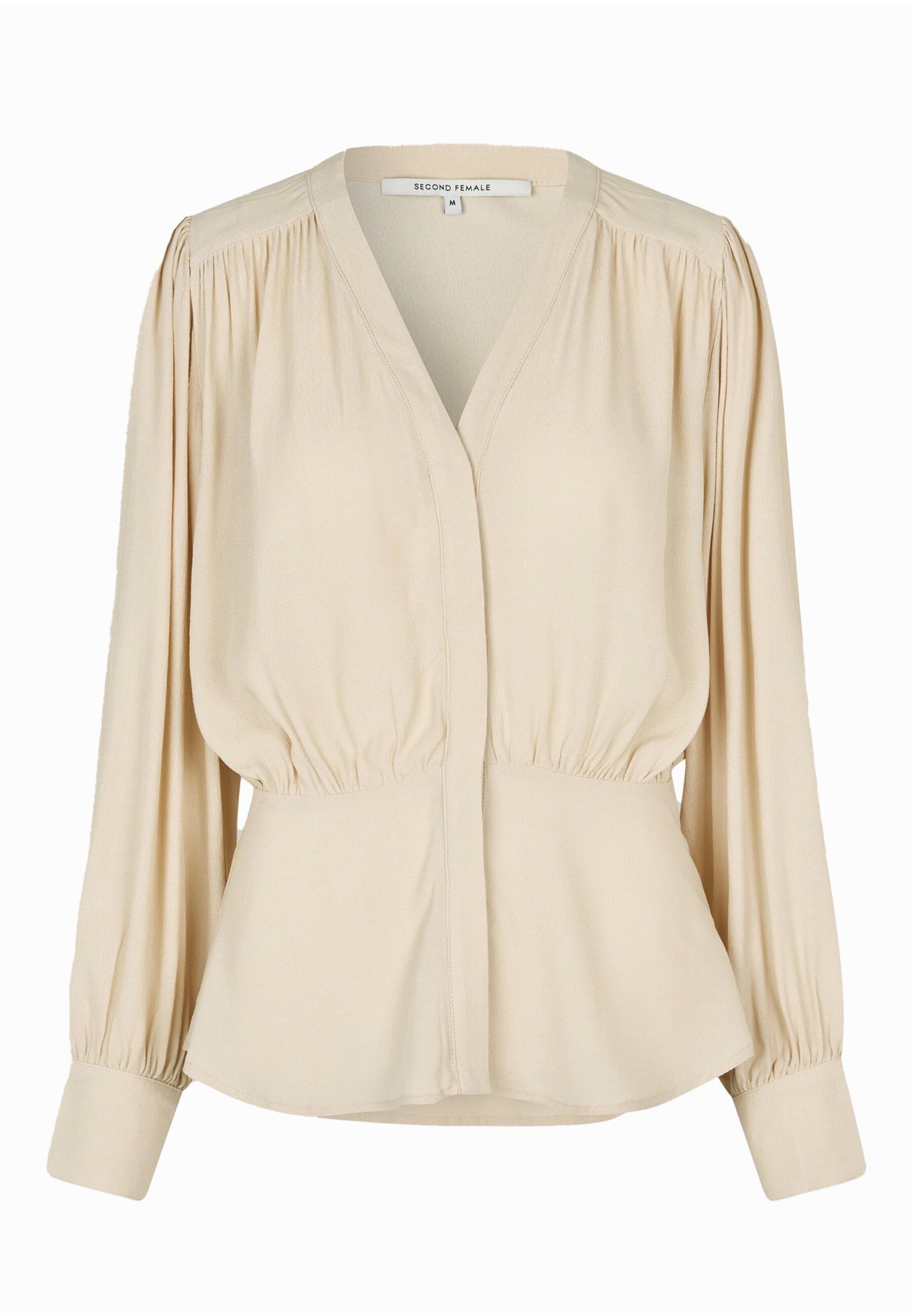 Chemisier 'Elvas' SECOND FEMALE en beige : devant