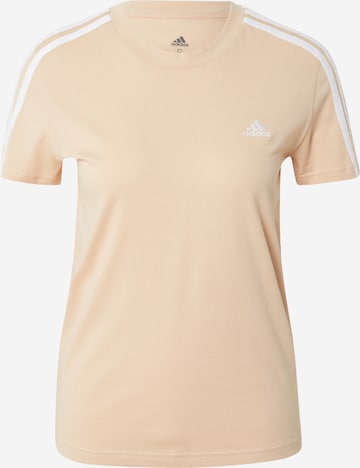 ADIDAS PERFORMANCE - Camiseta funcional en beige: frente