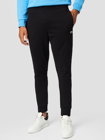 LACOSTE Pants in Black: front