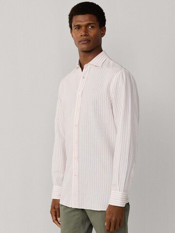 Hackett London Comfort fit Overhemd in Wit