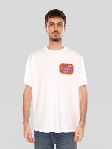 Thinking MU Bluser & t-shirts 'SARDINES AARON' i hvid: forside