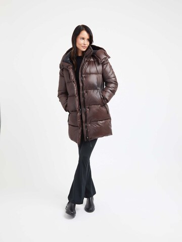Manteau d’hiver 'Colonia' JACK1T en marron