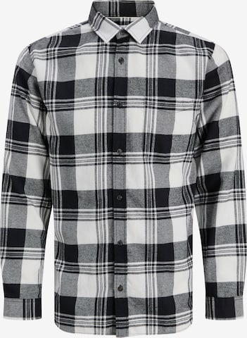 JACK & JONES Button Up Shirt 'JJJames' in White: front