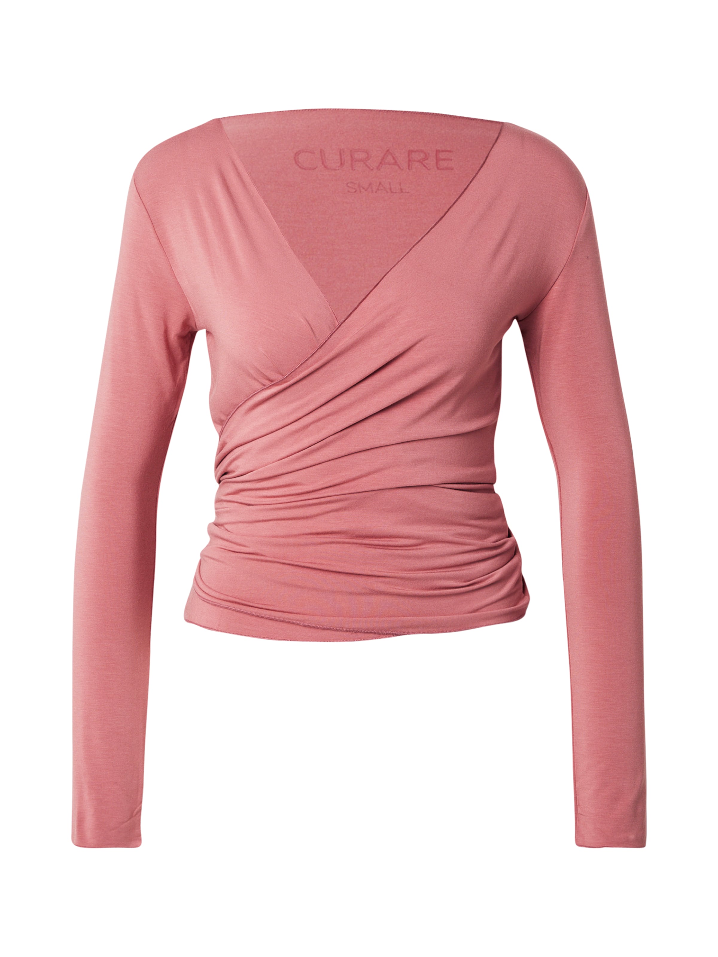 CURARE Yogawear Кофта в спортивном стиле в Ярко-розовый: спереди