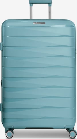 Franky Trolley 'London' in Grün: Vorderseite