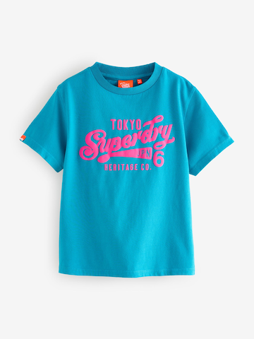 Superdry Тениска 'Athletic' в синьо