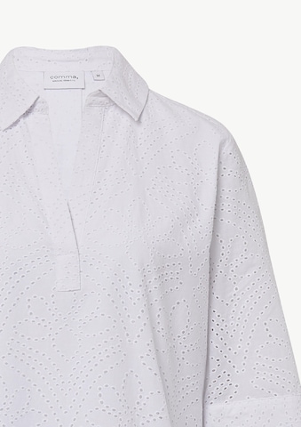 Robe-chemise comma casual identity en blanc