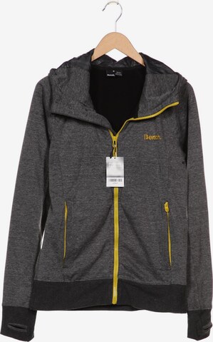 BENCH Sweatshirt & Zip-Up Hoodie in S in Grey: front