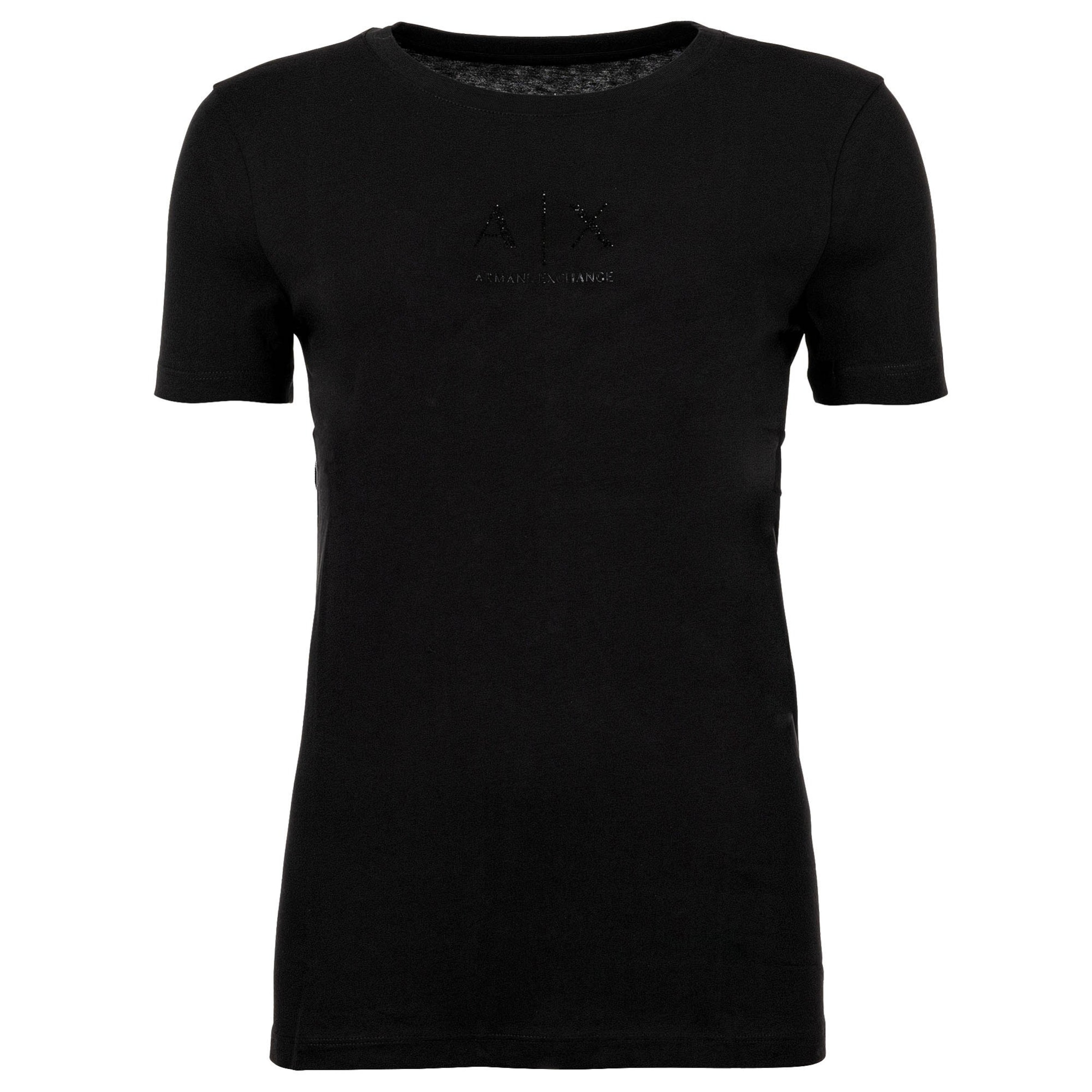 T-shirt ARMANI EXCHANGE en noir : devant