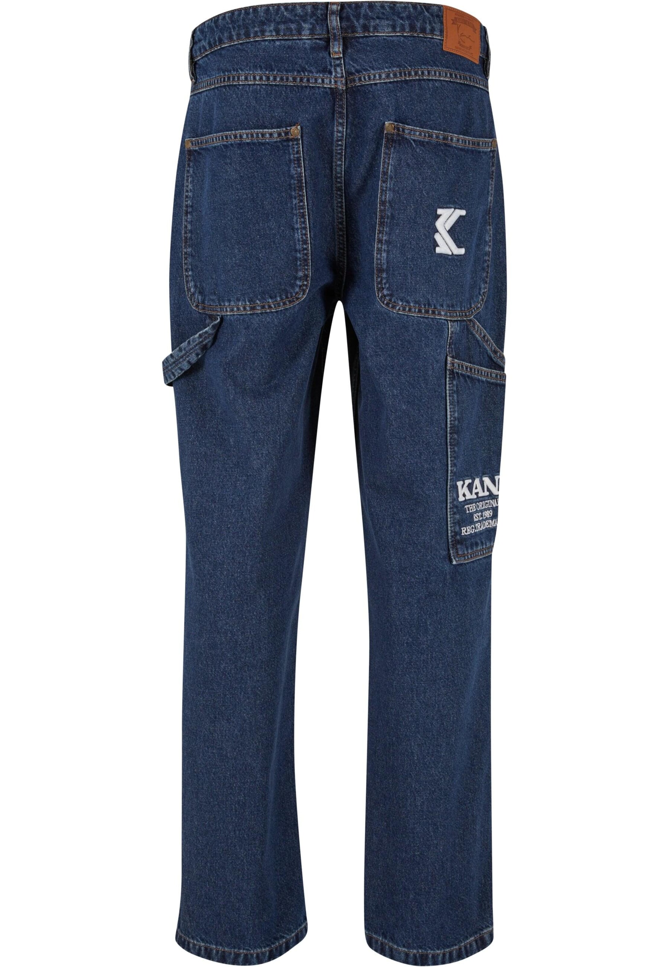 Karl Kani Loosefit Jeans i blå