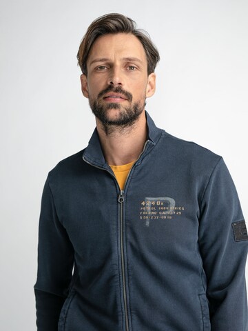 Petrol Industries Sweatjacke in Blau