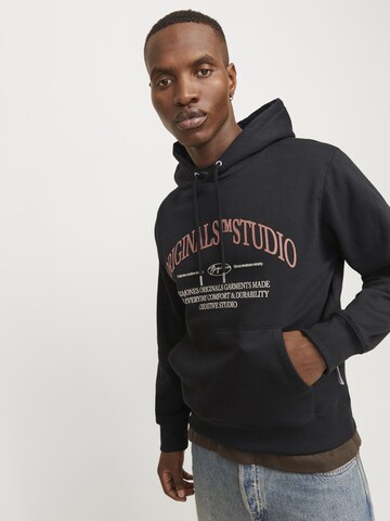 JACK & JONES Sweatshirt i sort