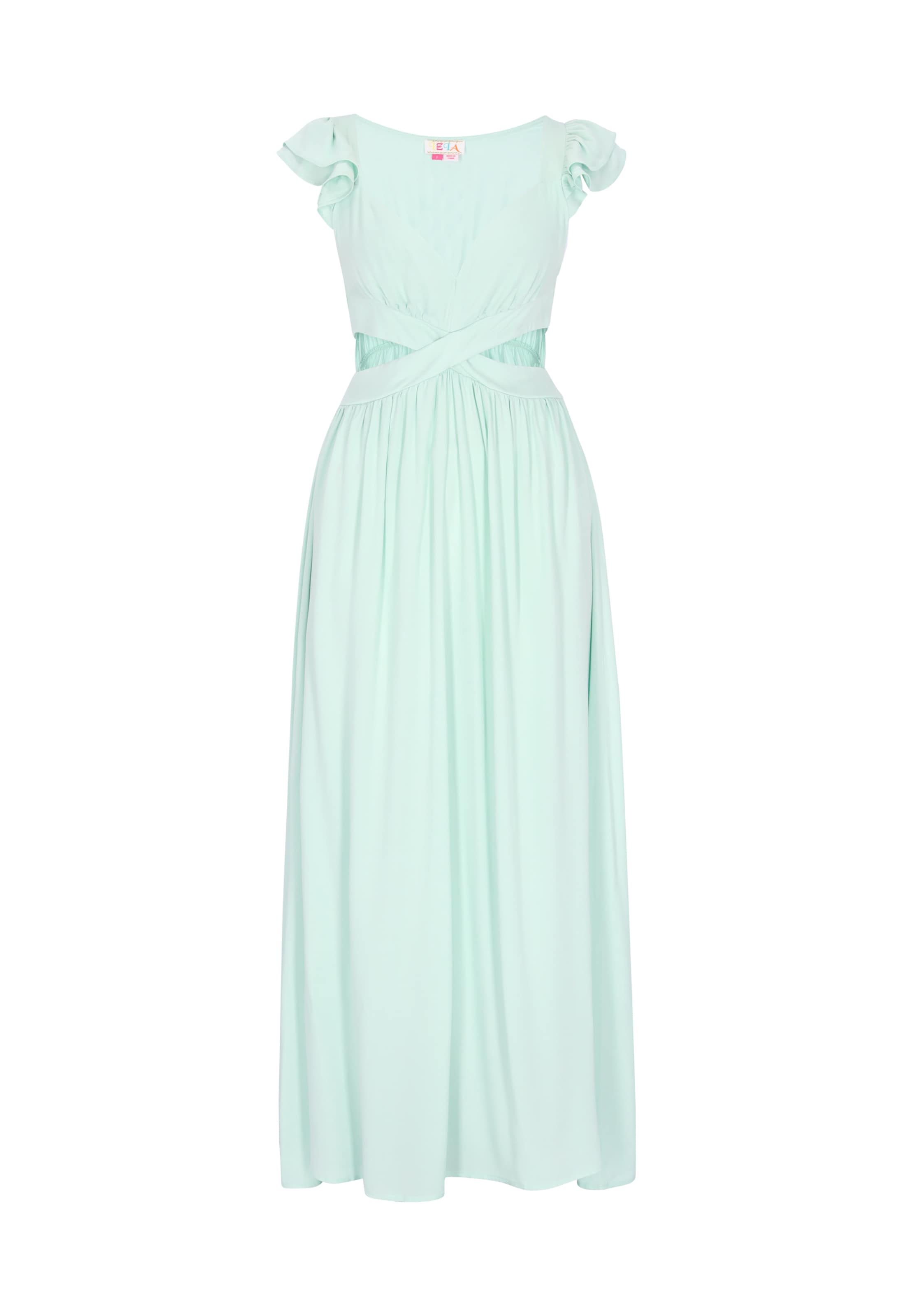 Robe IZIA en vert : devant