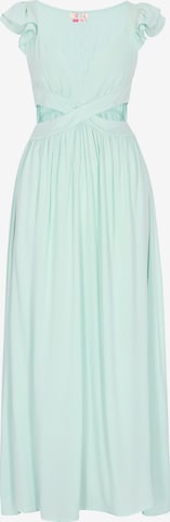 Robe IZIA en vert : devant