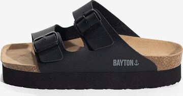 Bayton Mules 'JAPET' in Black: front