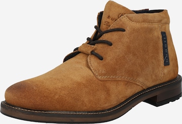 bugatti - Botas chukka em castanho: frente