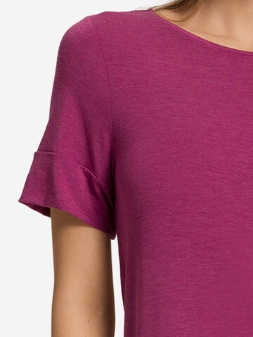 Hanro Nightgown 'Natural Elegance' in Red