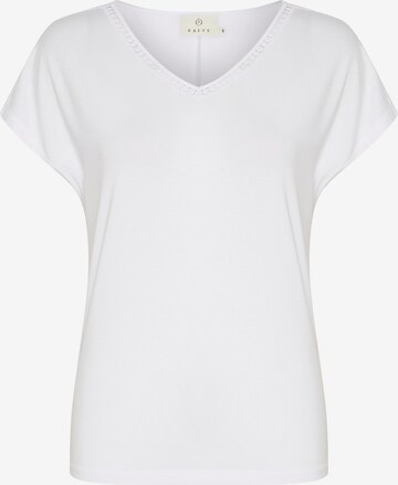 Kaffe - Camiseta 'Ulrika' en blanco: frente