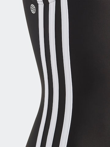 ADIDAS ORIGINALS Uimapuku 'Adicolor 3-Stripes' värissä musta