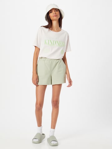 River Island T-Shirt 'KINDNESS' in Pink