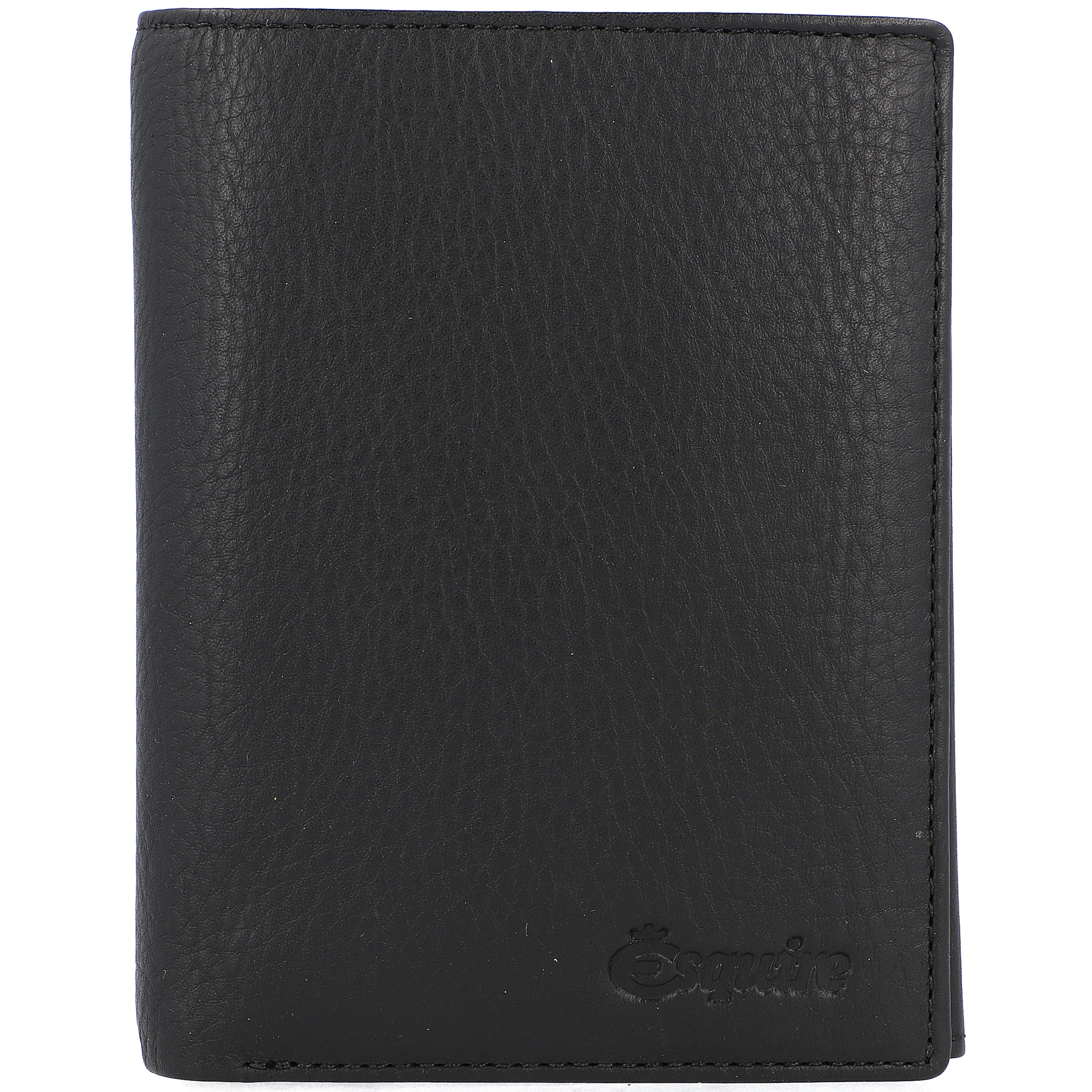 Esquire Wallet in Black: front