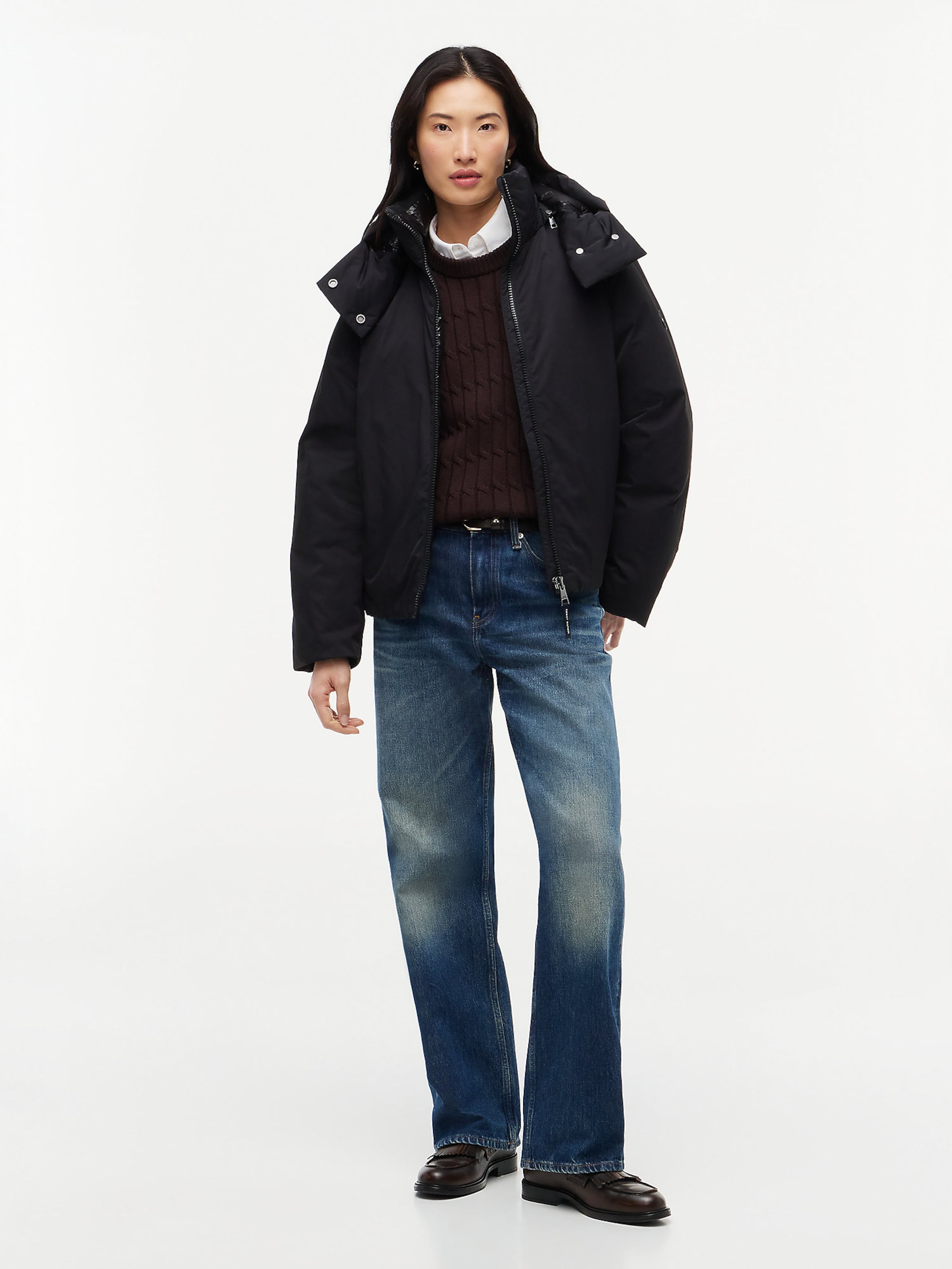 TOMMY HILFIGER Winterjas in Zwart