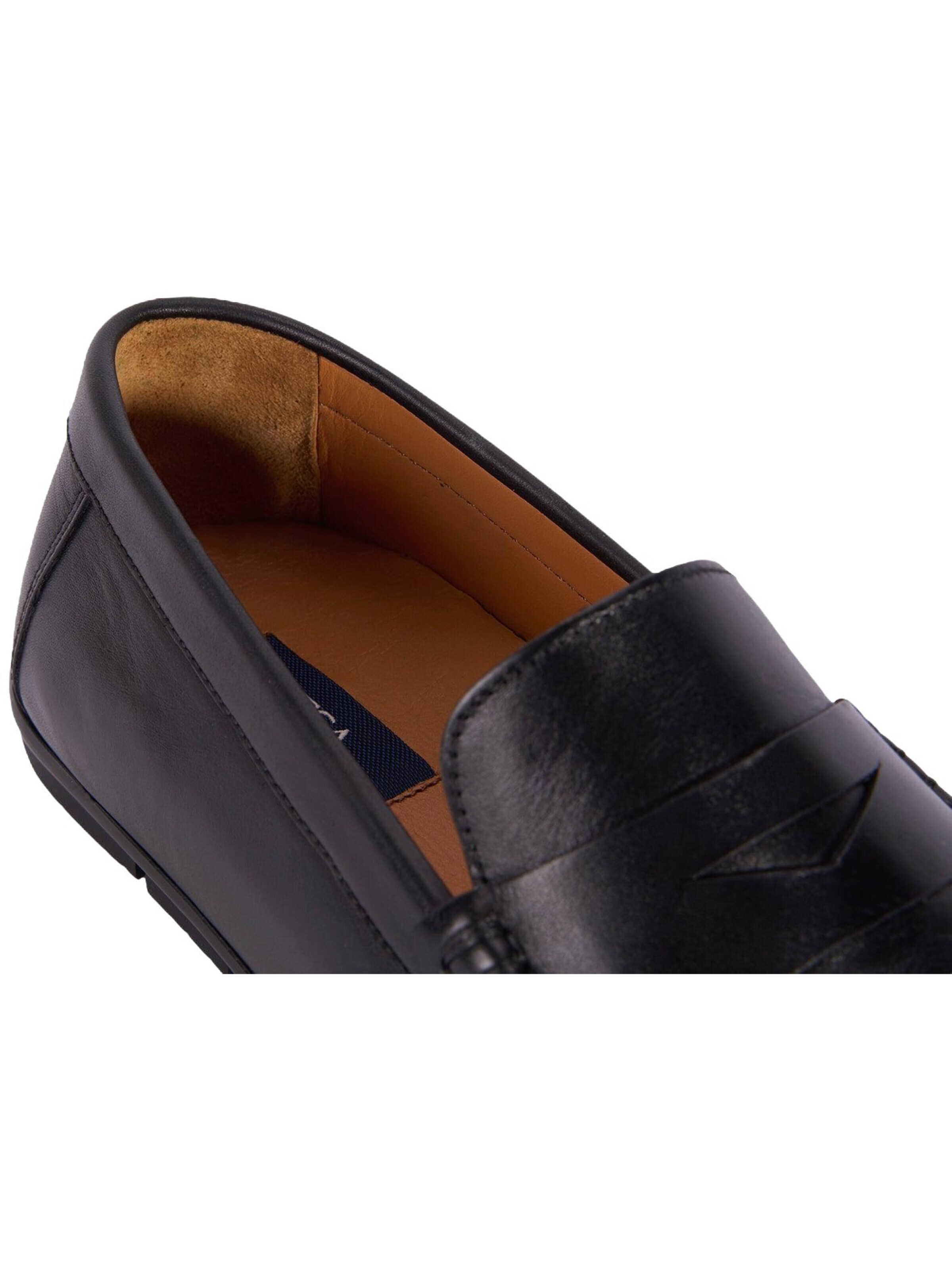 Desa - Mocasines 'DESA Herren-Lederslipper für den Alltag' en negro