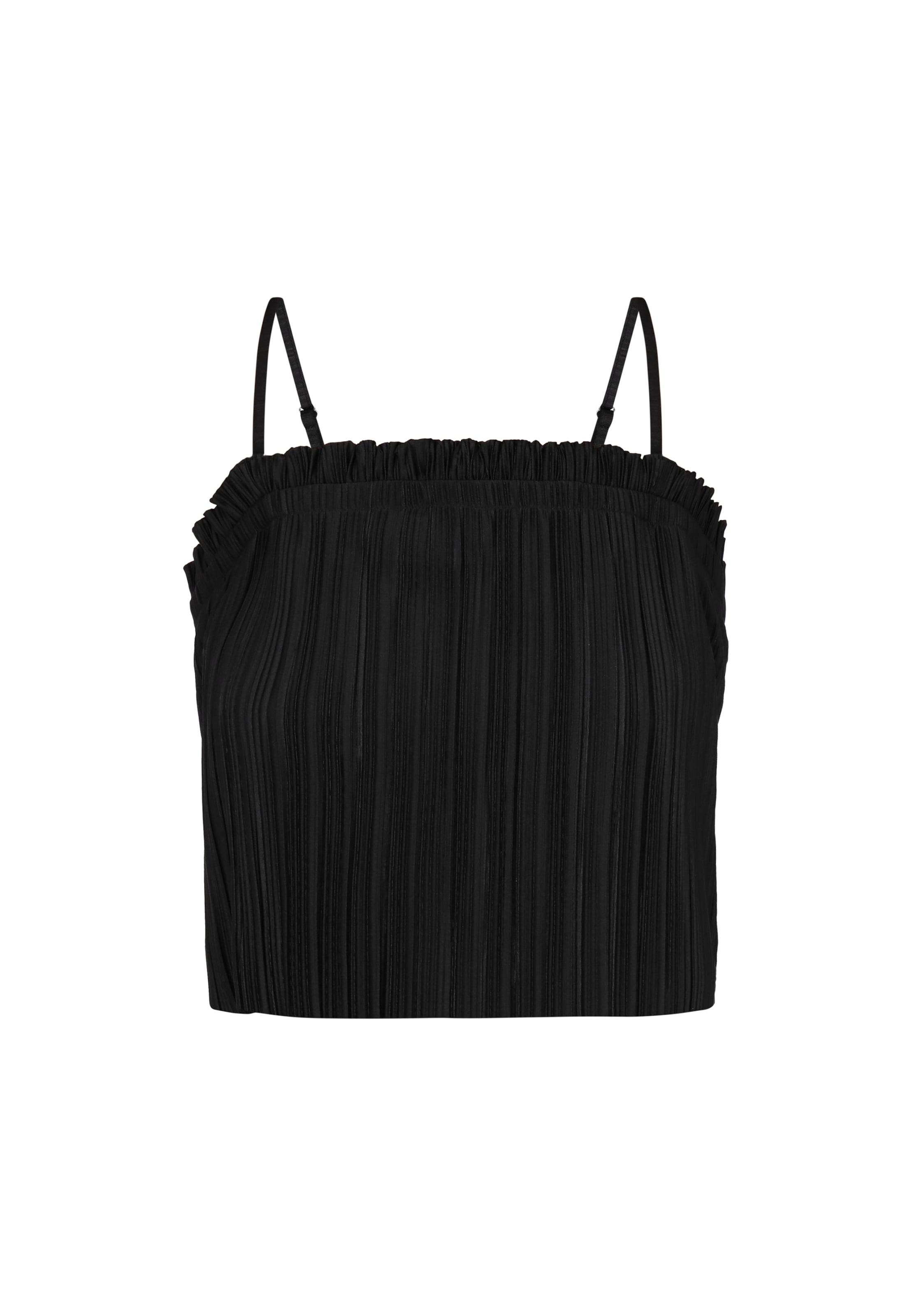 Top de la IZIA pe negru: față