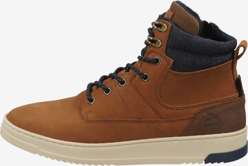 Sneaker alta di BULLBOXER in marrone