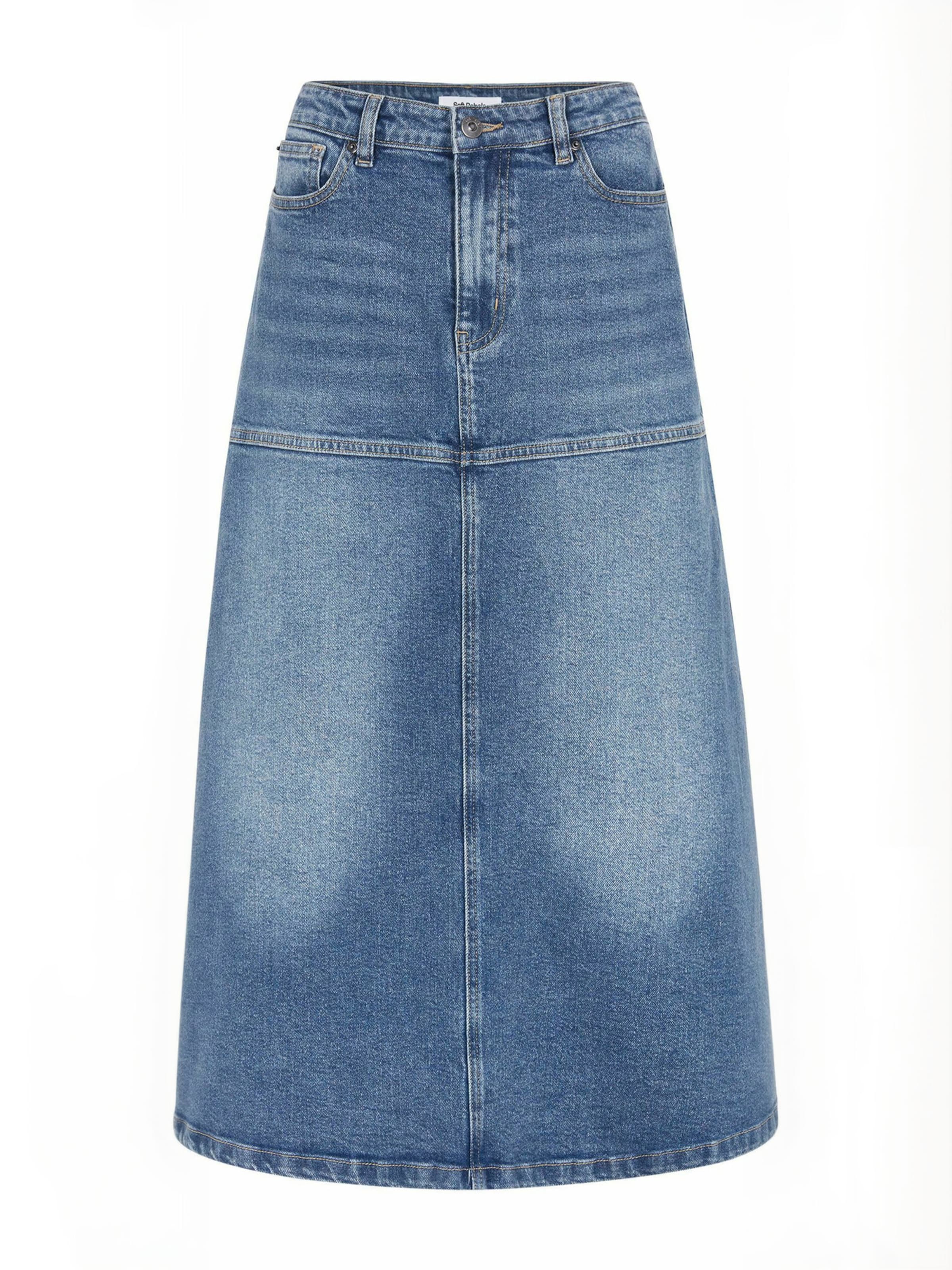 Soft Rebels - Falda ' SRWilla ' en azul: frente