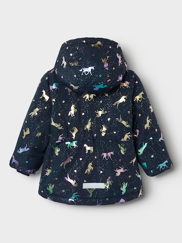 NAME IT Between-Season Jacket 'NMFMAXI' in Blue