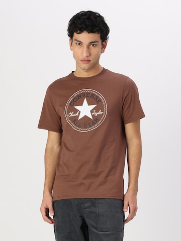 CONVERSE Bluser & t-shirts 'Chuck Taylor All Star' i brun: forside