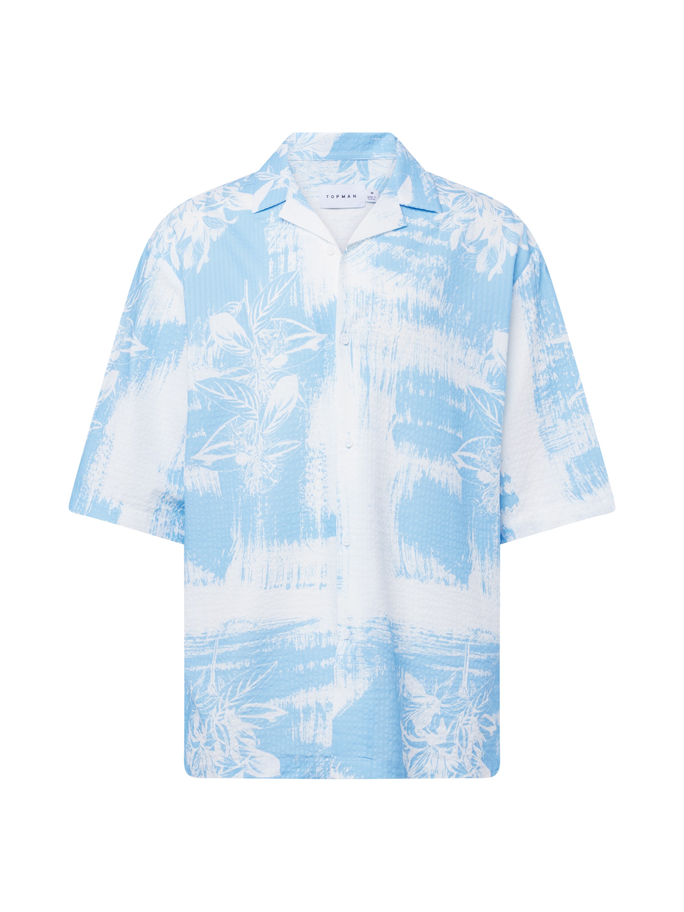 TOPMAN Comfort Fit Πουκάμισο σε μπλε: μπροστά