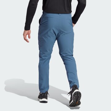 Regular Pantalon outdoor 'Xperior' ADIDAS TERREX en bleu