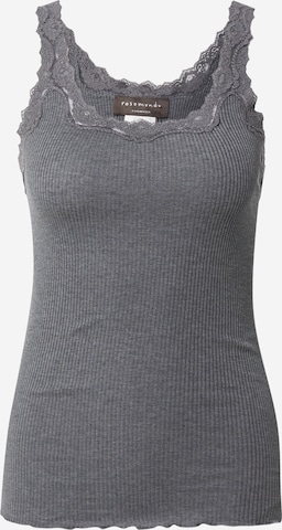 Top di rosemunde in grigio: frontale