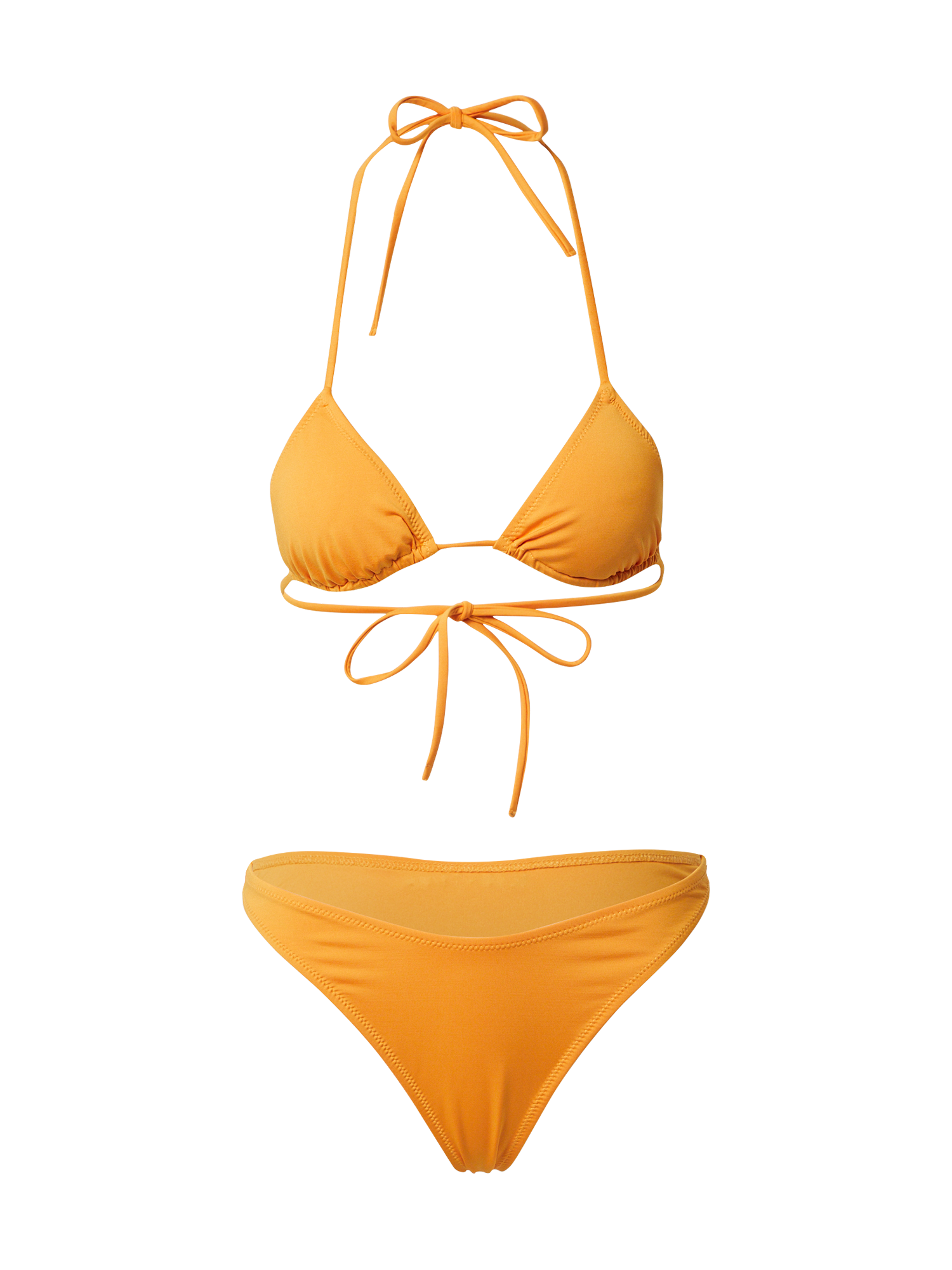 0Kln3 Moda plażowa Kendall for Bikini Lani w kolorze Pomarańczowym 
