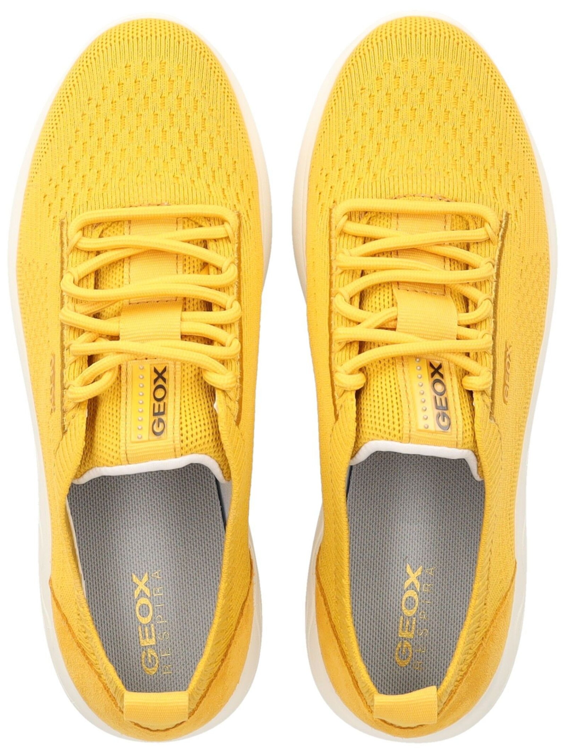 GEOX Platform trainers in Yellow