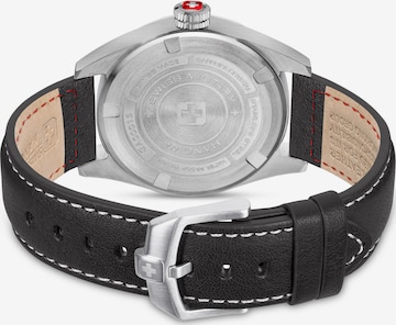 SWISS MILITARY HANOWA Uhr 'Greyhound' in Schwarz