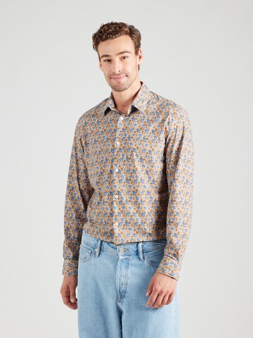 Slim fit Camicia 'JPRBLAACTIVE' di Jack & Jones Premium in beige: frontale