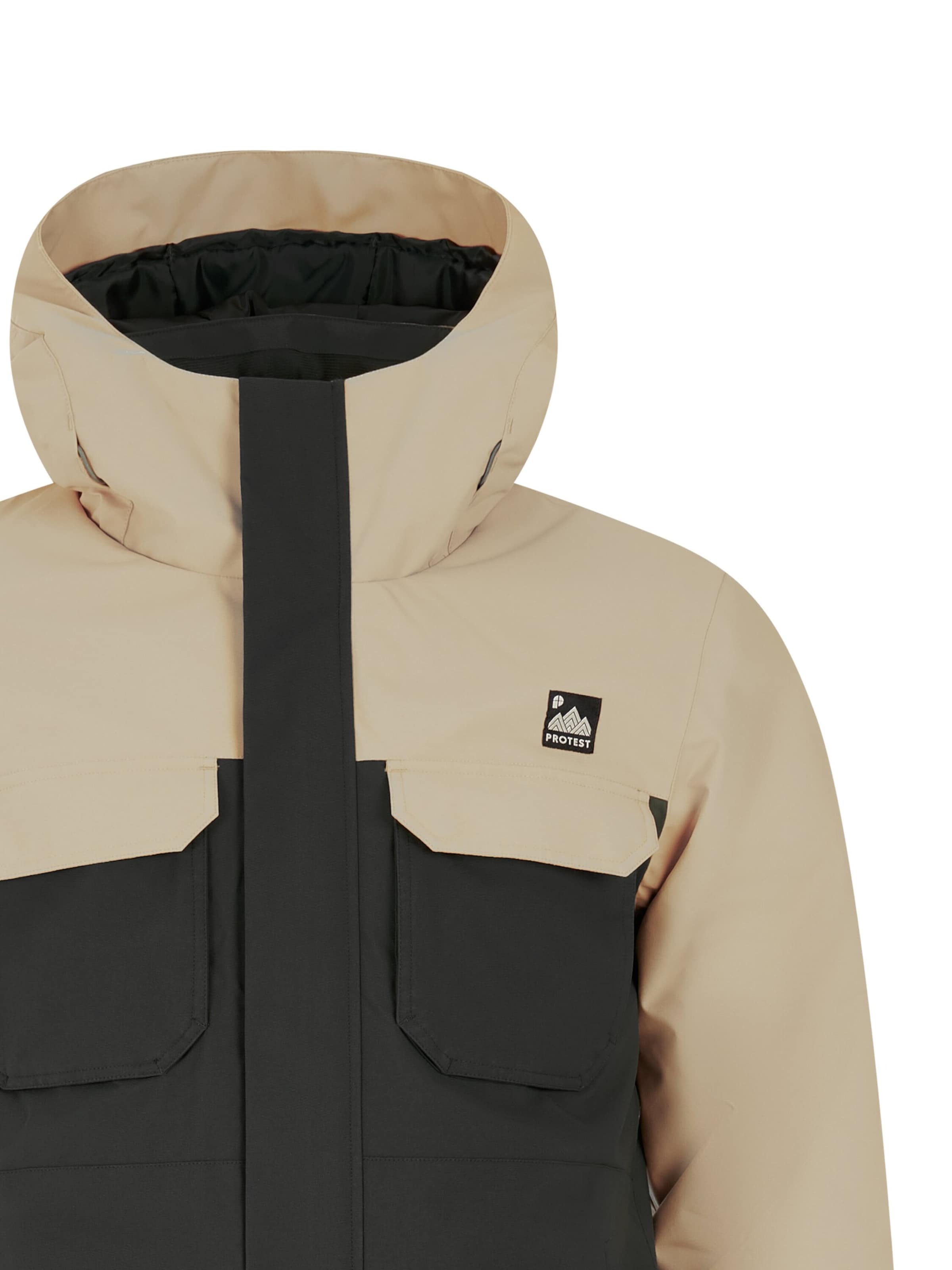 PROTEST Sportjacke 'PRTKajo'‌‌‌‌‌‌‌‌ in Braun